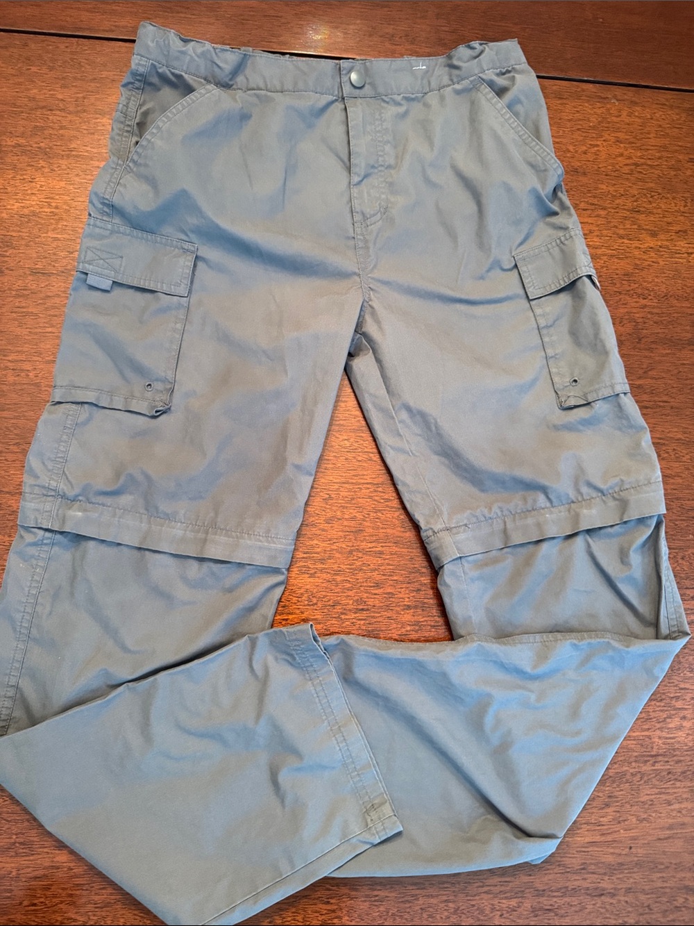 Boy’s Convertible Cargo Pants - Grey